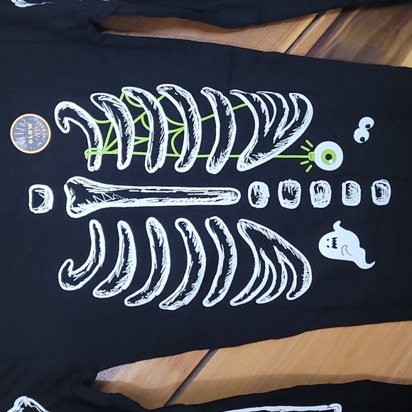 Cat & Jack Matching Sets New Cat Jack Skeleton Halloween Costume Or Pjs Glow In The Dark Set